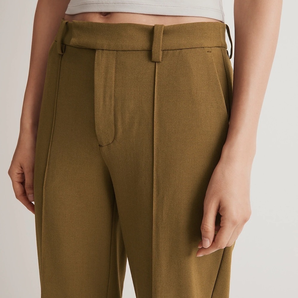 Madewell The Fairbanks Pant in Dark Olive 2P - Picture 7 of 8